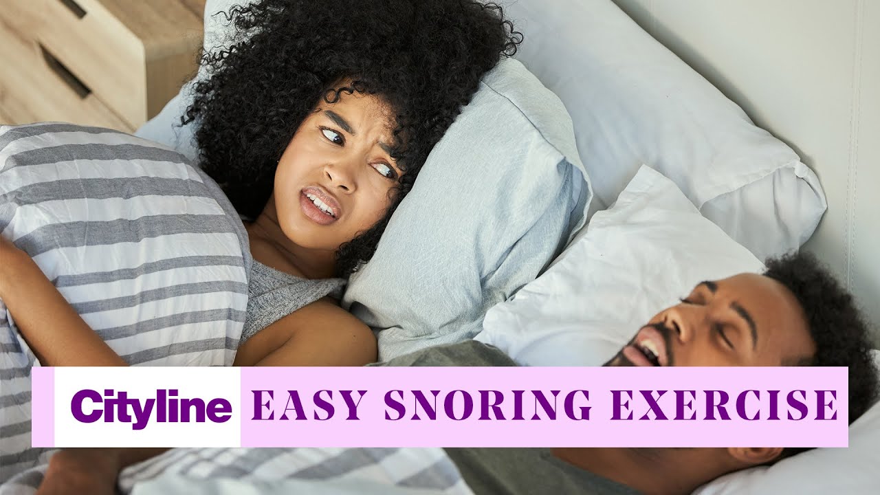 The 30-second snoring exercise to save your goodnight's sleep