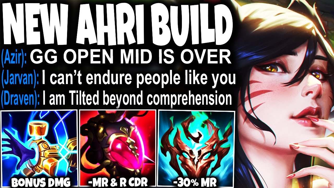 Testing our New Ahri Top Lane Magic Resist Reduction Build in the MOST TOXIC GAME YOU EVER SAW