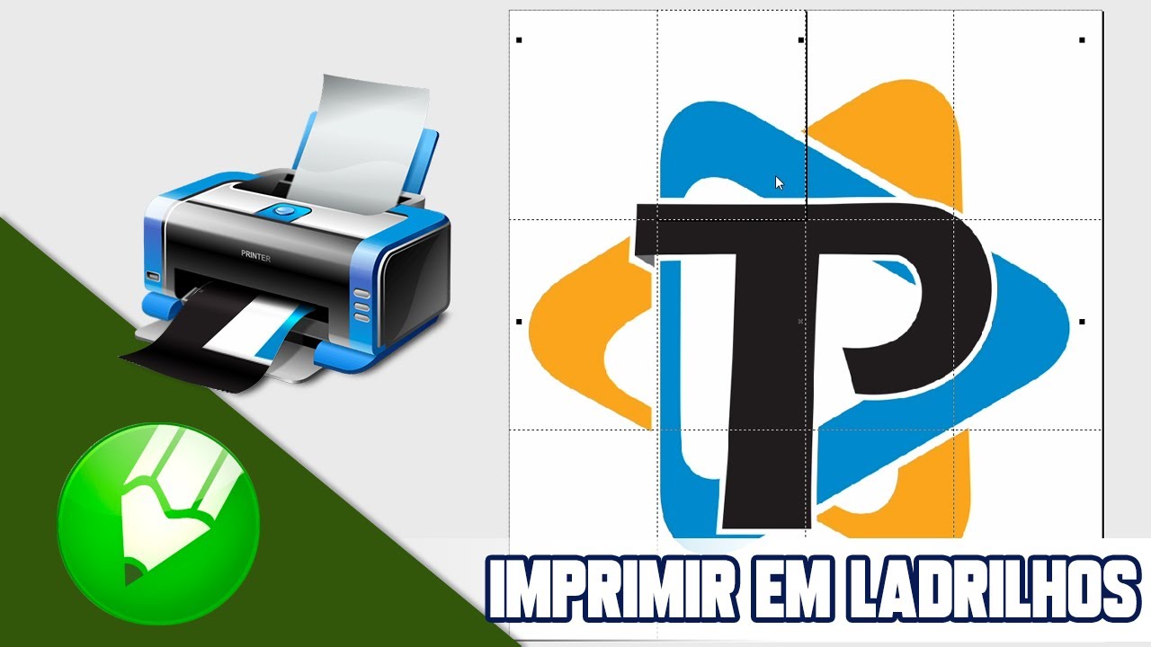 CorelDRAW - Como Imprimir arte em Ladrilho