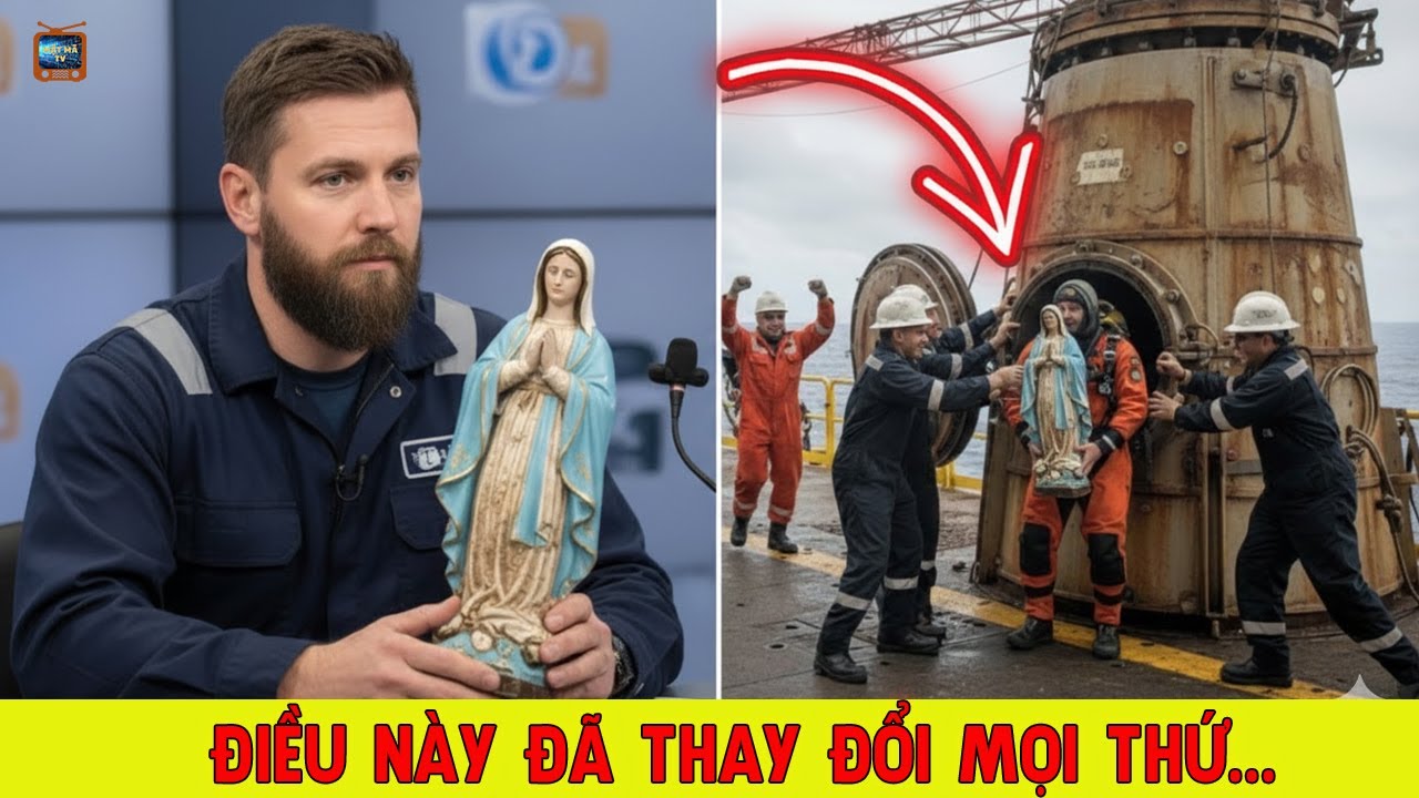 Thợ Lặn VÔ TÌNH Tìm Thấy Hình Ảnh Đức Mẹ Maria, Những Gì Họ Chứng Kiến Khiến Mọi Người Sửng Sốt!