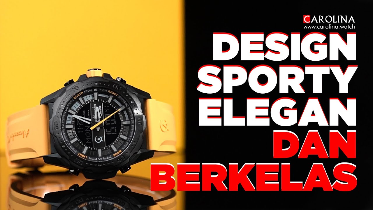 REVIEW & UNBOXING JAMTANGAN SPORTY DAN BERKELAS DARI ALEXANDRE CHRISTIE II AC-9370-SERIES