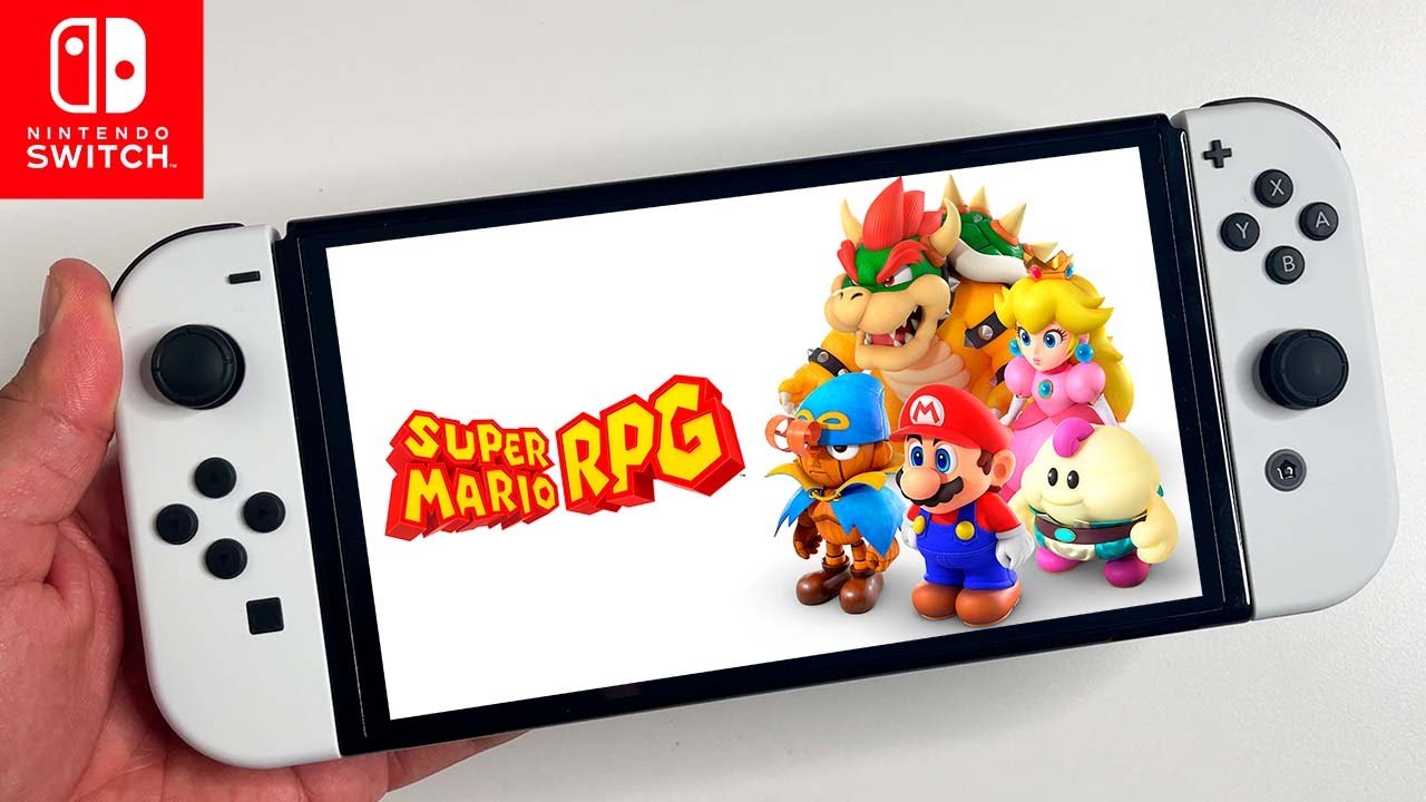 Super Mario RPG OLED Nintendo Switch Gameplay