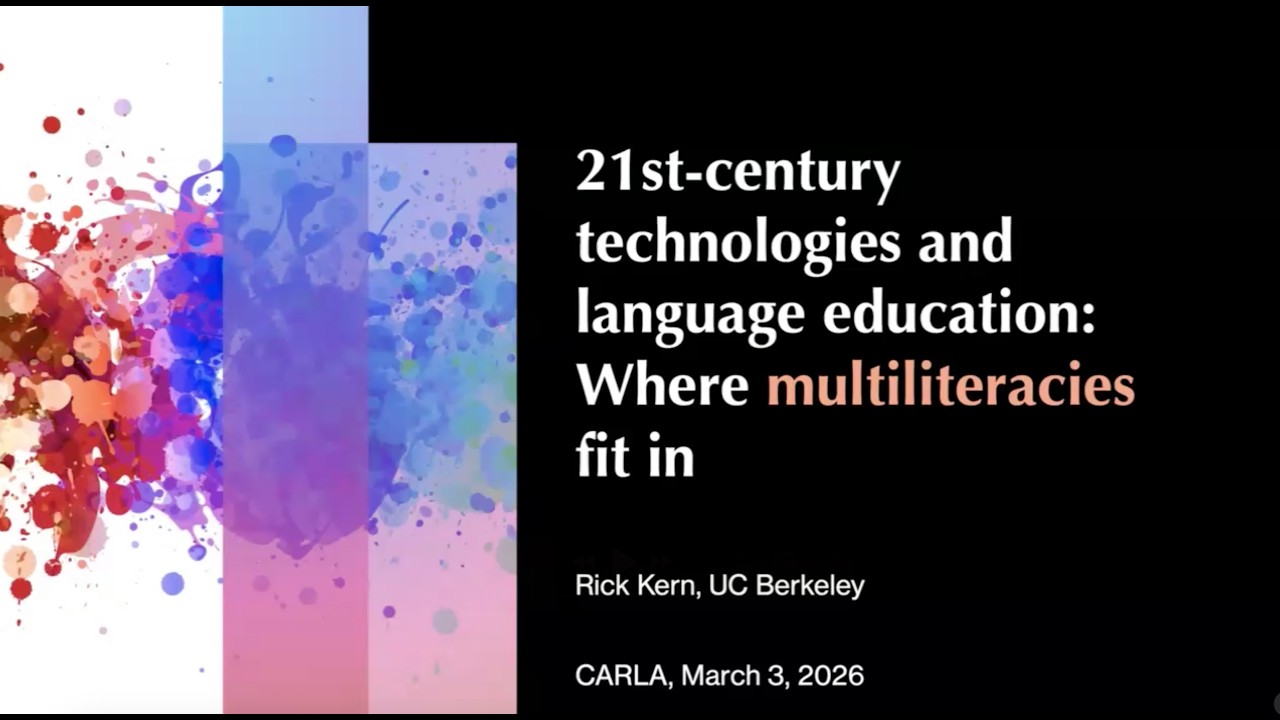21st-Century Technologies and Language Education: Where Multiliteracies Fit In