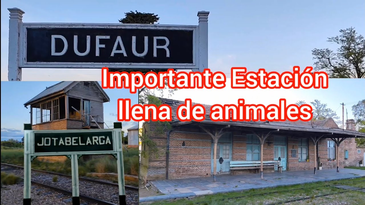 ESTACIÓN DUFAUR del FERROCARRIL GENERAL ROCA ex FERROCARRIL DEL SUD 