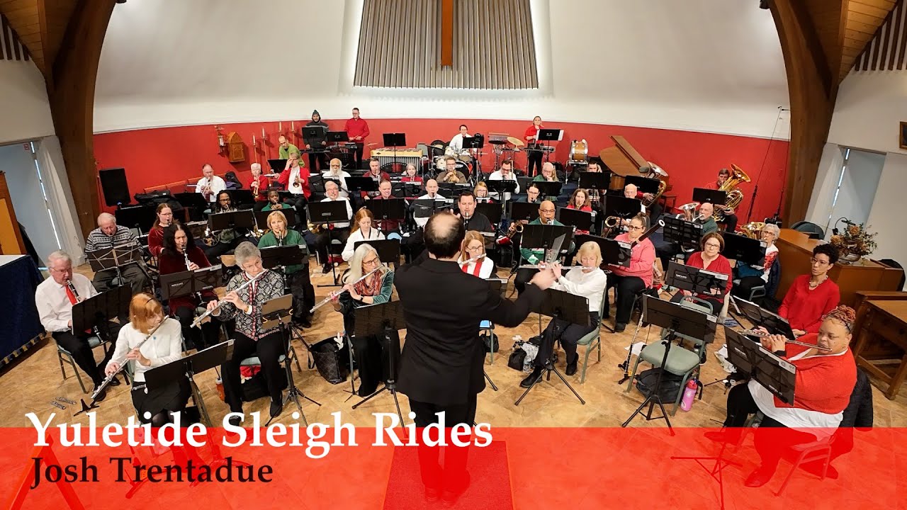 Yuletide Sleigh Ride - Josh Trentadue - Chesapeake Concert Band LIVE