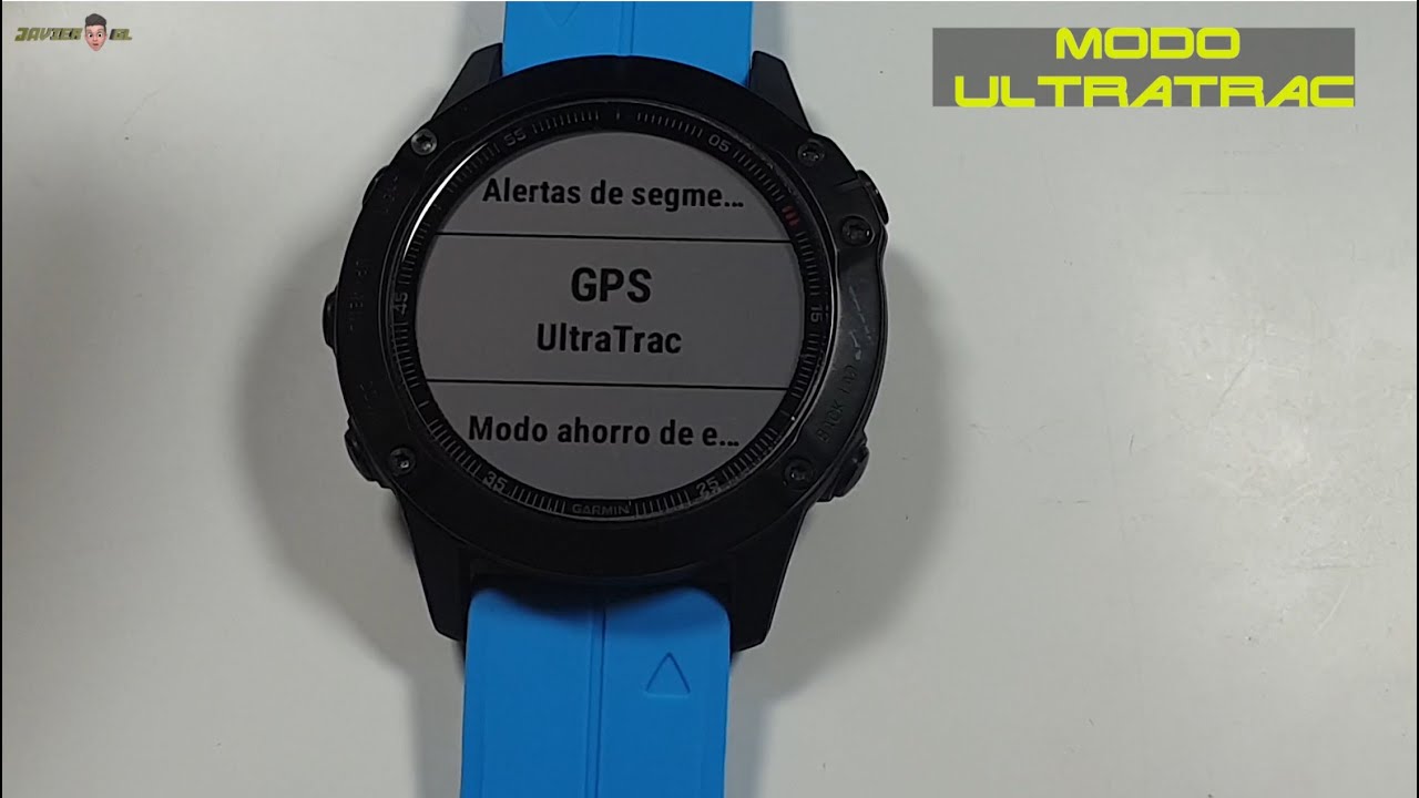 Como Usar el Modo 𝙐𝙡𝙩𝙧𝙖𝙏𝙧𝙖𝙘 en tu Dispositivo Garmin Fenix 6 Pro ⌚✔