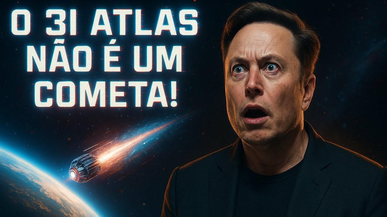 Elon afirma que 3I ATLAS pode ser uma Nave!