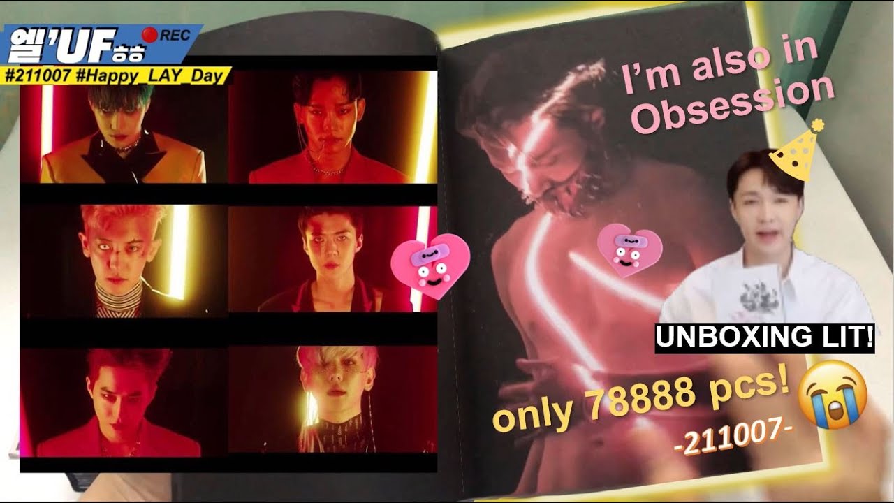 [LAY LIT!] Lay Zhang actually is in Obsession ! Happy LAY Day - Unboxing LIT Physical album! 🔥