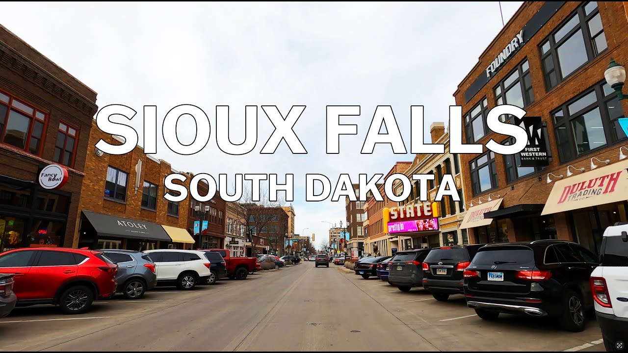 Sioux Falls, South Dakota - Driving Tour 4K