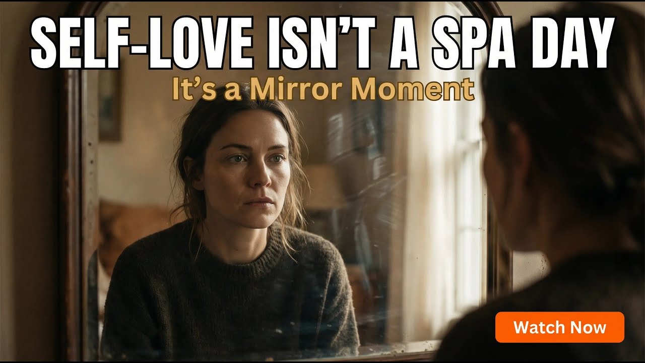 Self-Love Isn’t a Spa Day | The Mirror Moment No One Talks About