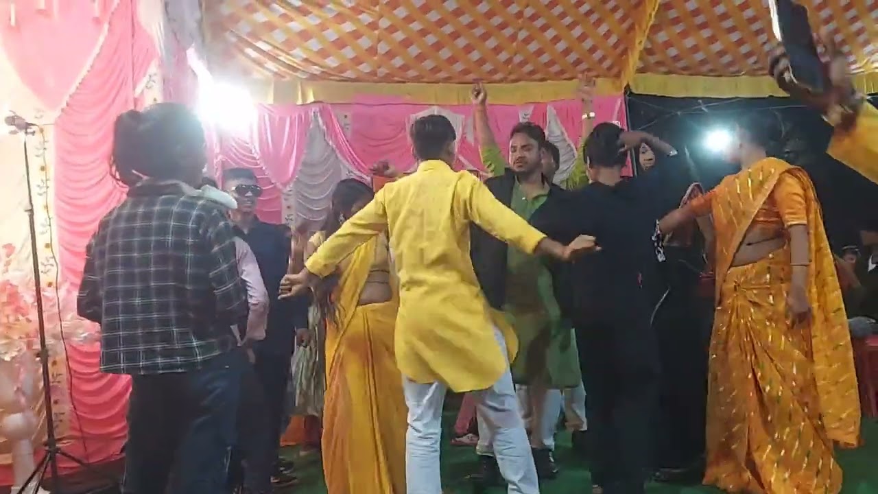 Enjoying a wedding