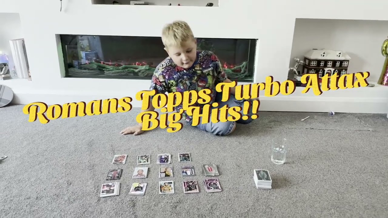 Romes Big Hits Topps Turbo Attax 160 cards box opening #packedit