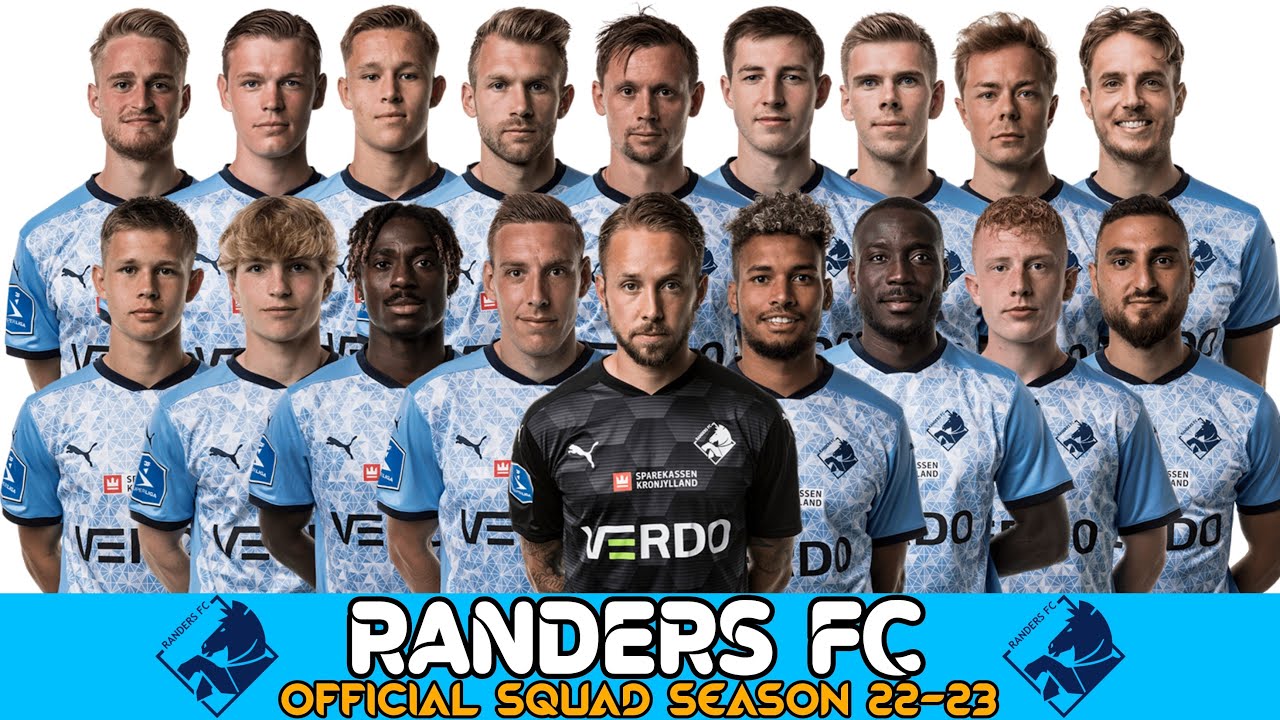 Randers FC Full Official Squad 2022/23 + New Player's | Superliga (Denmark) Season 2022-23