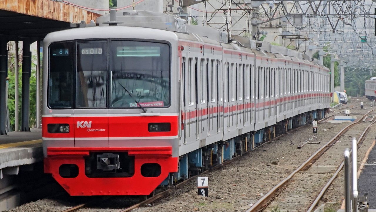 [4K] Stasiun Ancol: Kompilasi Kereta TM 05, TM 6000 | KRL Commuter Line | 11/02/2025