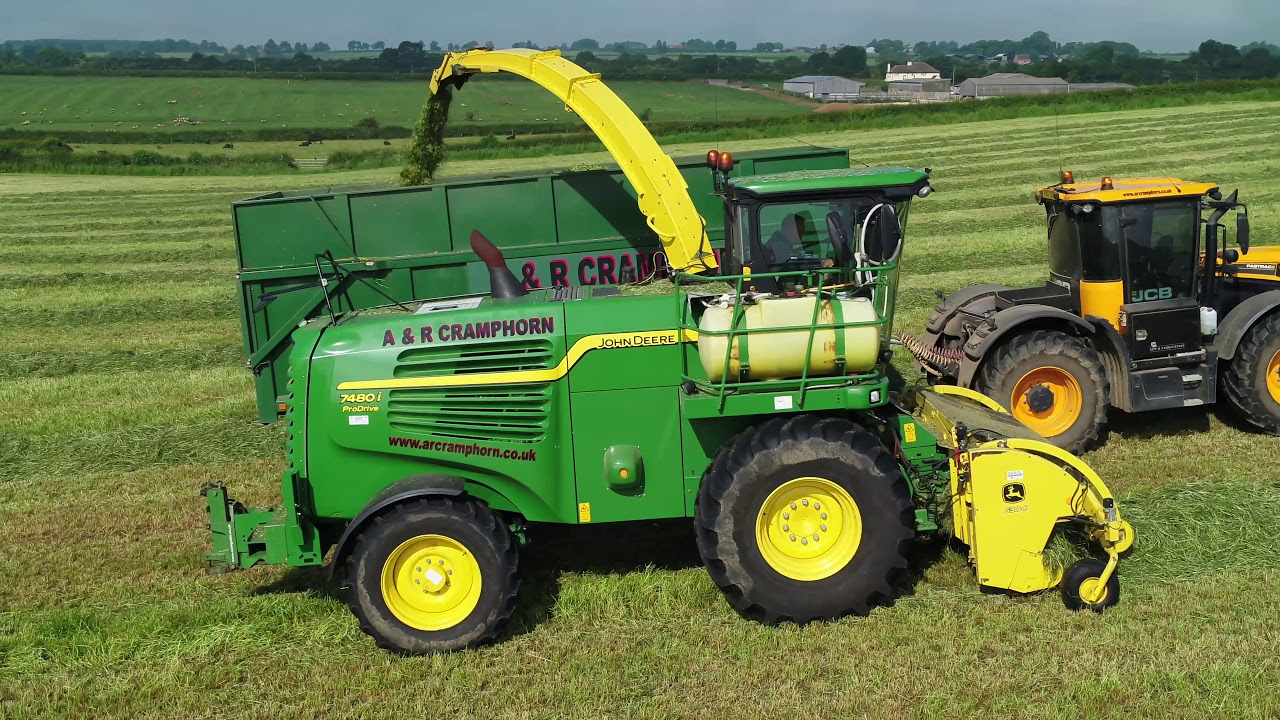 A&R Cramphorn 1st cut grass 2018