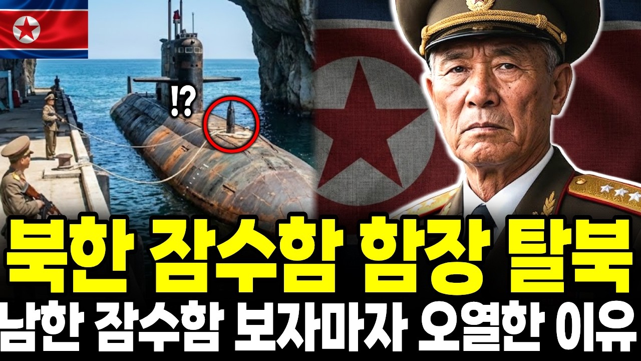 북한 잠수함 지휘하던 함장이 진해 해군기지 가자마자 통곡하며 주저앉은 이유 | 탈북스토리