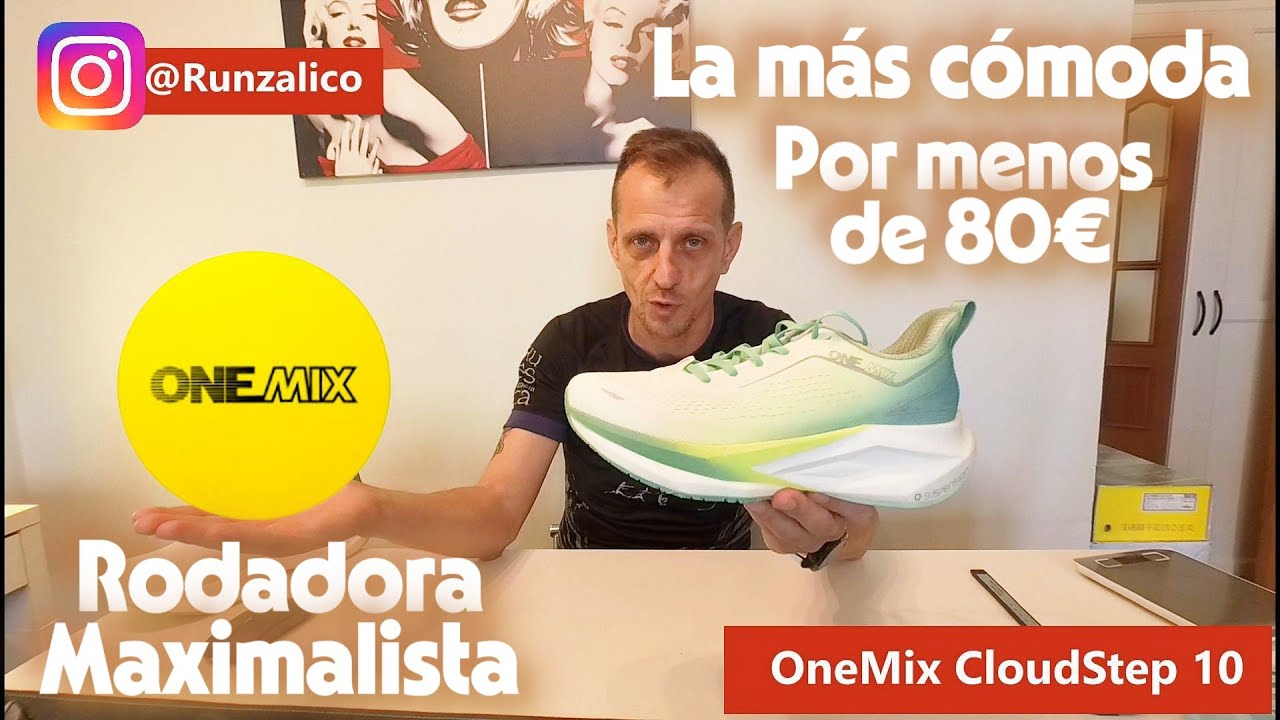 &iexcl;LAS M&Aacute;S C&Oacute;MODAS DEL A&Ntilde;O! OneMix CloudStep 10 &ndash; rodadoras baratas y estables 👟🔥#onemix #running