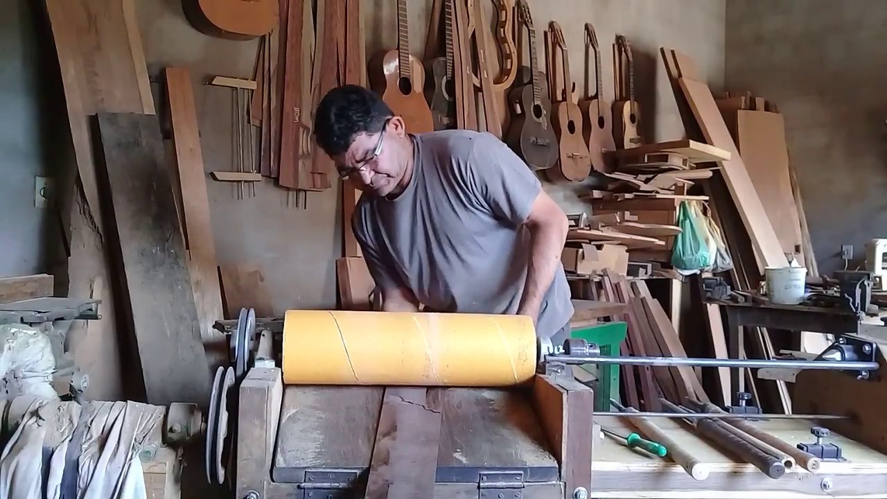 Fabricando um violão do zero!