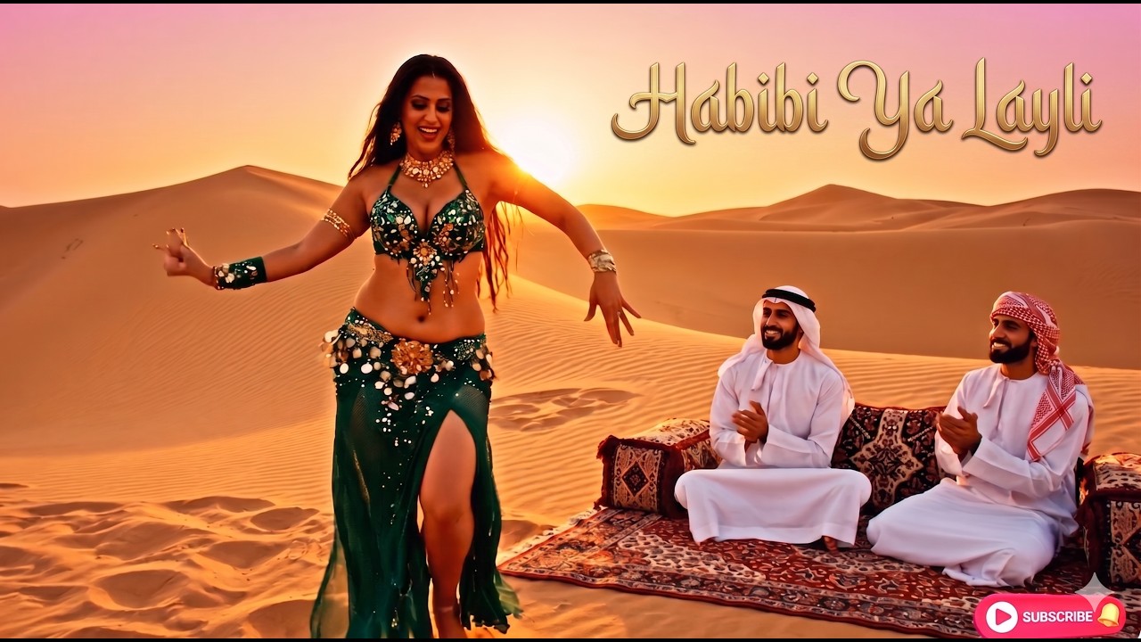 Habibi Ya Layli – حبيبي يا ليلي | Arabic Belly Dance Fusion Song | Soft Oriental Vibes