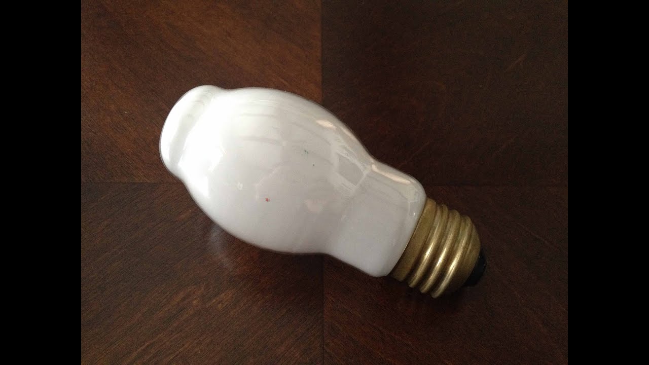 Old Philips 60watt White Halogen Light Bulb