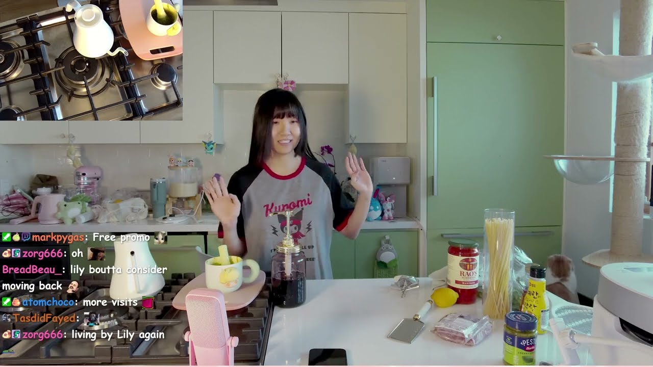 AriaSaki- EMPTYING PANTRY COOKING STREAM!! I WILL COOK TO START EVERY STREAM OR ELSE NO STREAM
