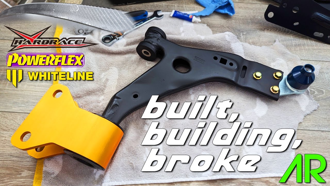 FAILED CARBON, SUSPENSION PARTS REFURB & MORE!  | FOCUS RS | GARAGE UPDATE | VLOG 55