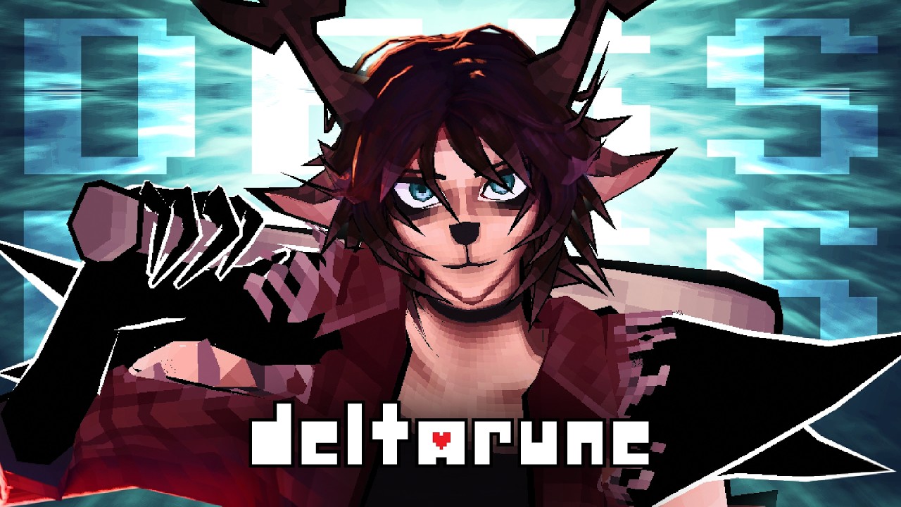 Dess Holiday - Now Available! | DELTARUNE 3D Model Showcas