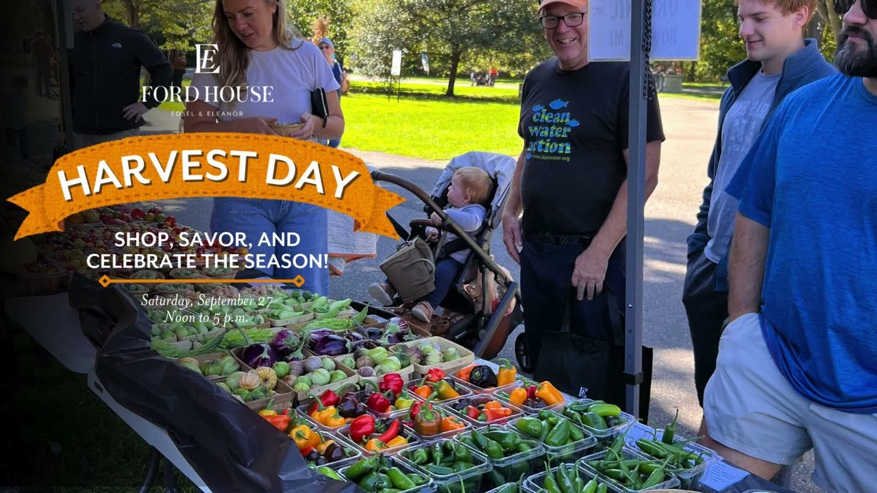 Harvest Day at Ford House 2025 | Family Fun, Local Vendors & Fall Festivities