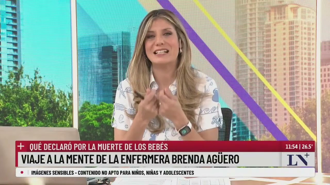 Viaje a la mente de la enfermera Brenda Agüero; qué declaró por la muerte de los bebés