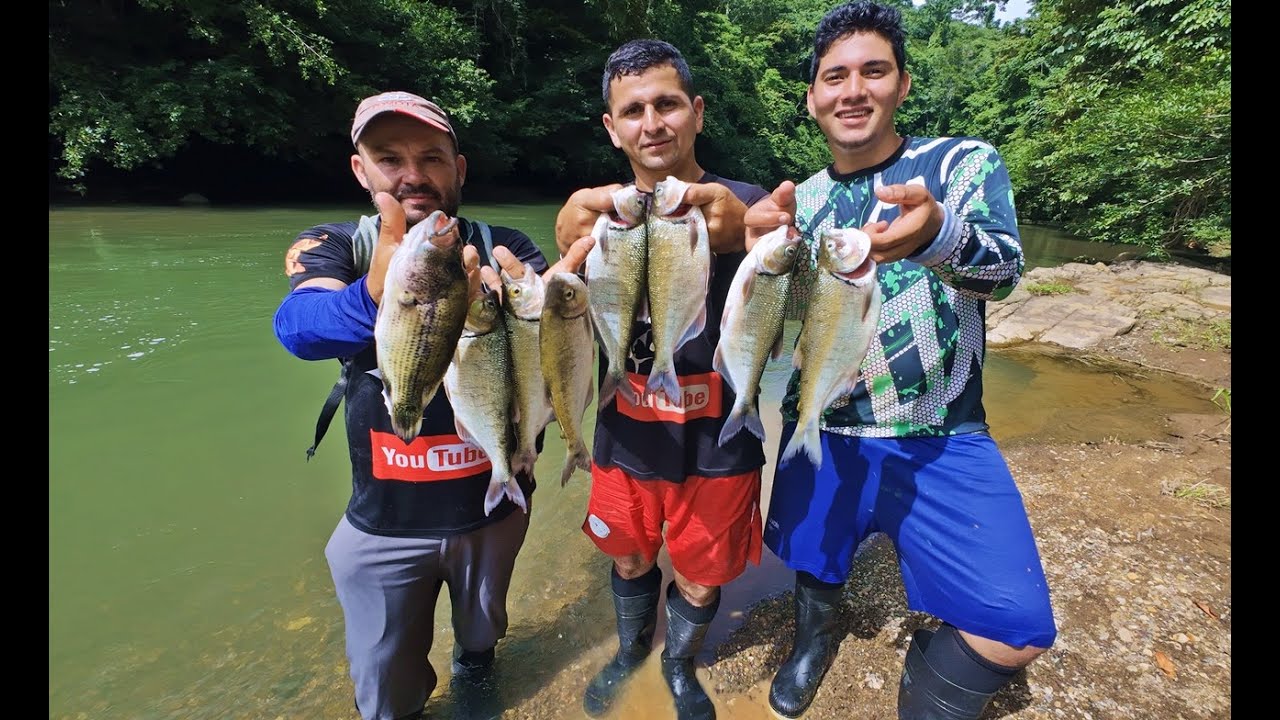 Pescando para Ayudar a Gerardo Donando toda la pesca del Dia