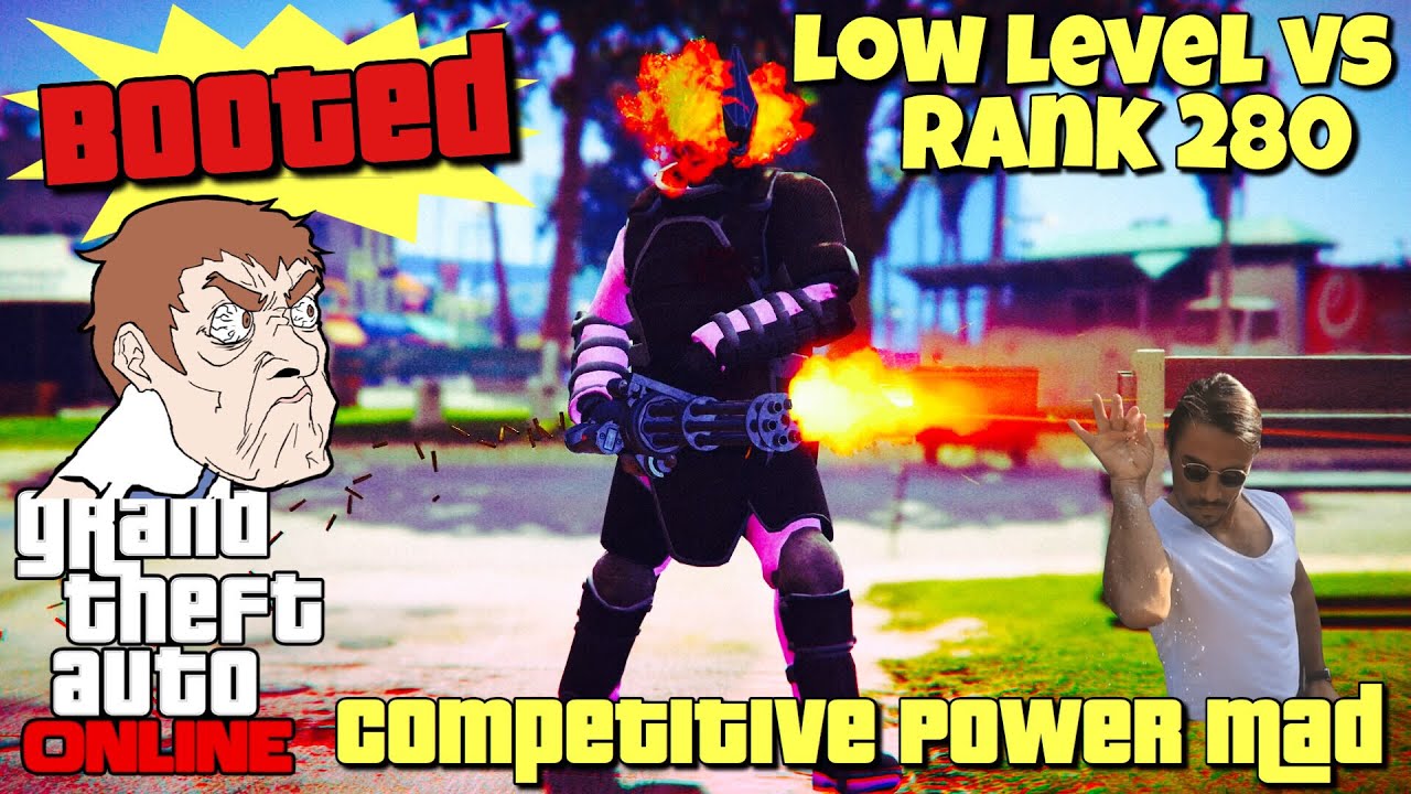 (GTA 5 Online) Angry Power Mad Player Booted Me Offline | PS4 Pro