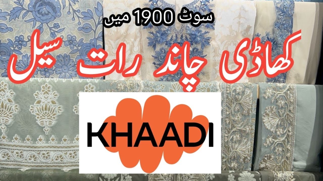 Khaadi Sale Today Flat 50% Off Starting Rs; 500 19 March 2026