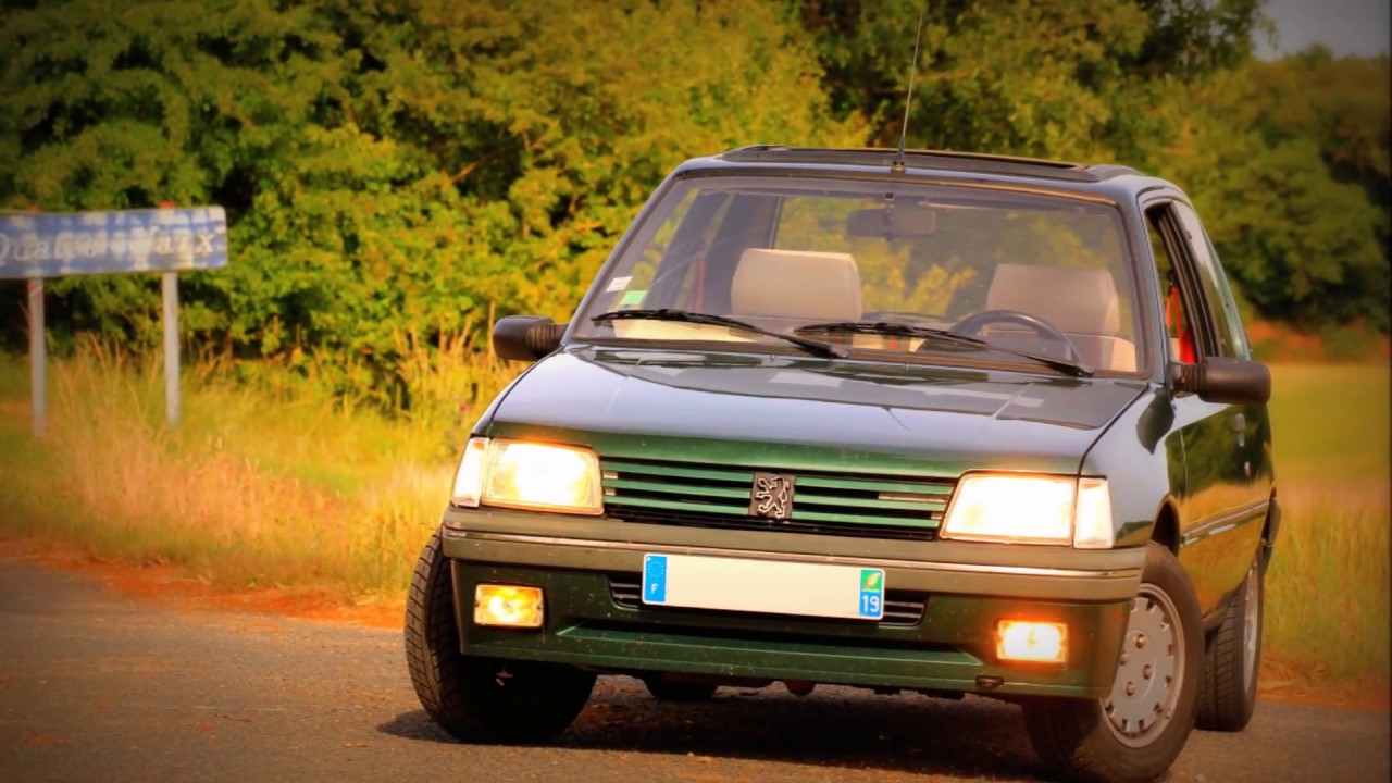 Présentation Peugeot 205 Roland Garros. #205 #peugeot #gti #rolandgarros #youngtimers