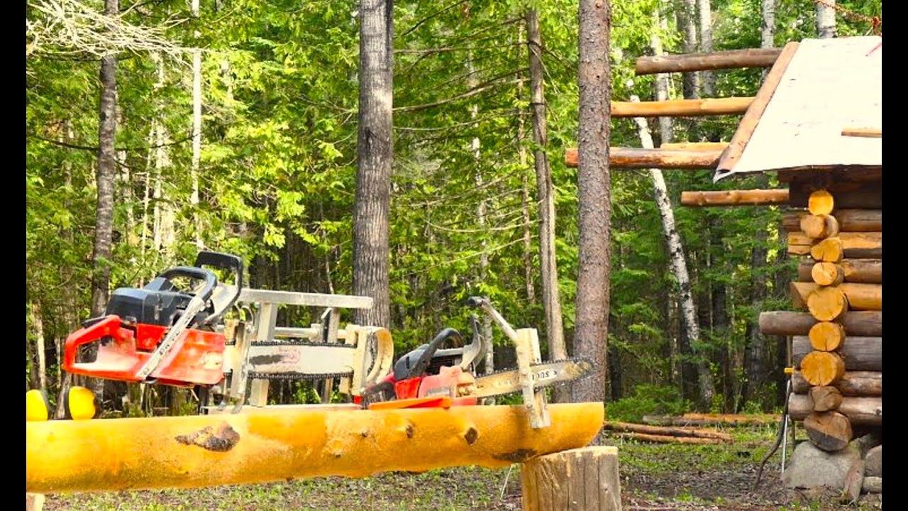 Granberg Alaskan Mill +Edging Mill = Lumber