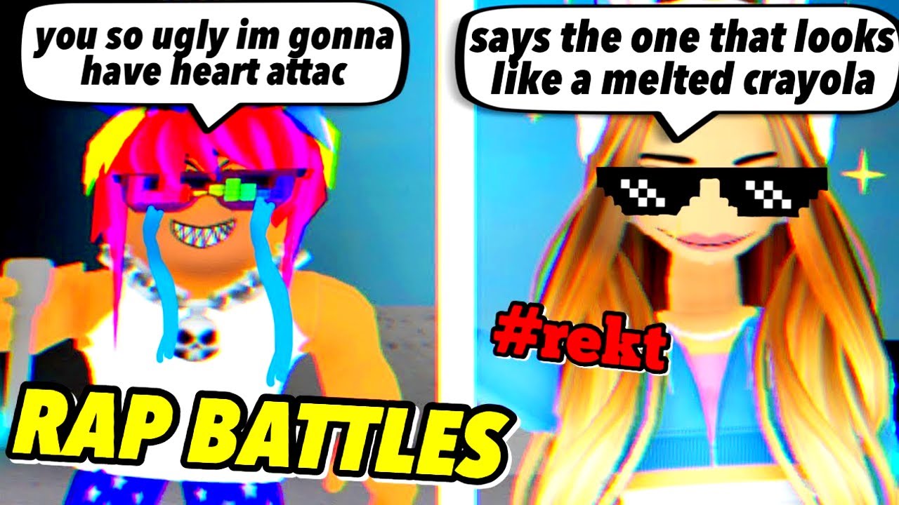 ROASTING PLAYERS in ROBLOX Rap Battles!