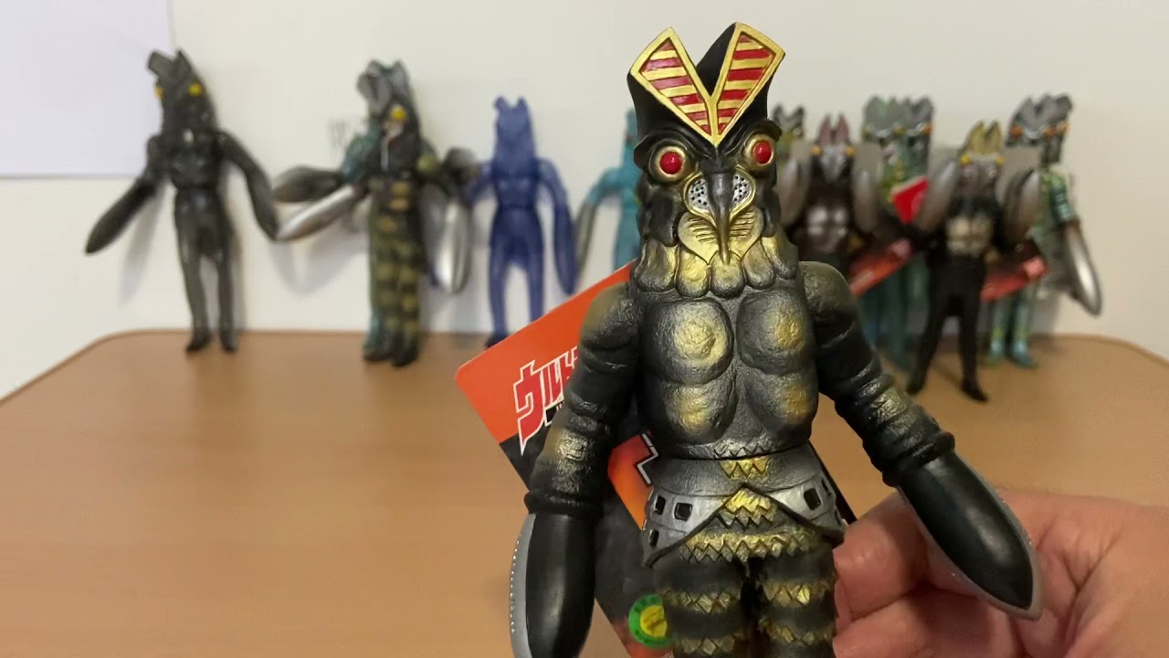 バルタン星人　たくさん動画　ウルトラ怪獣シリーズ　ソフビ　より　#バンタン星人　#ウルトラマン
