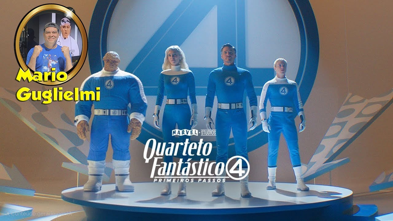QUARTETO FANTÁSTICO PRIMEIROS PASSOS