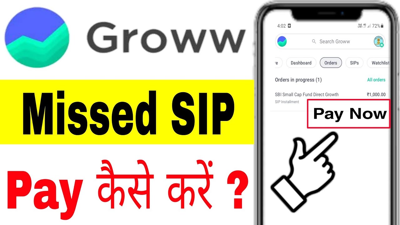 How to Pay Missed SIP in Groww App | Groww app SIP failed | Groww missed SIP payment kaise kare