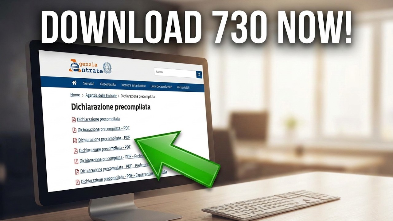 Come scaricare il modello 730 precompilato 2025 | Guida Agenzia delle Entrate passo passo