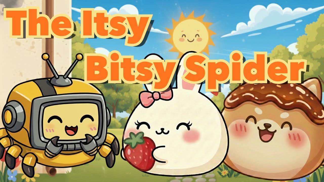 The Itsy Bitsy Spider 🕷️ | Nursery Rhymes & Kids Songs | MochiMochiKids