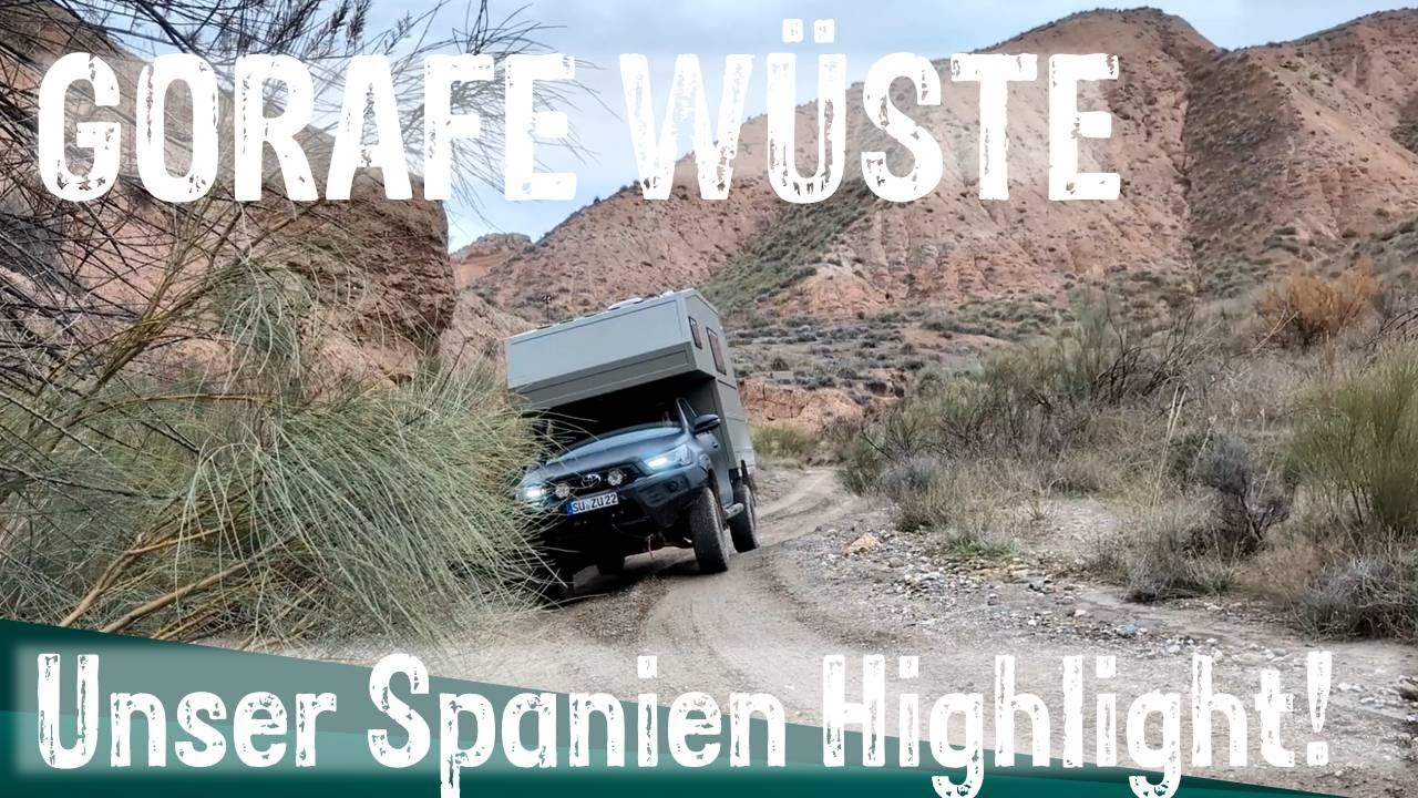 Gorafe Wüste, der Offroadtrack war unser Spanien Highlight | Guadalix | Salobreña