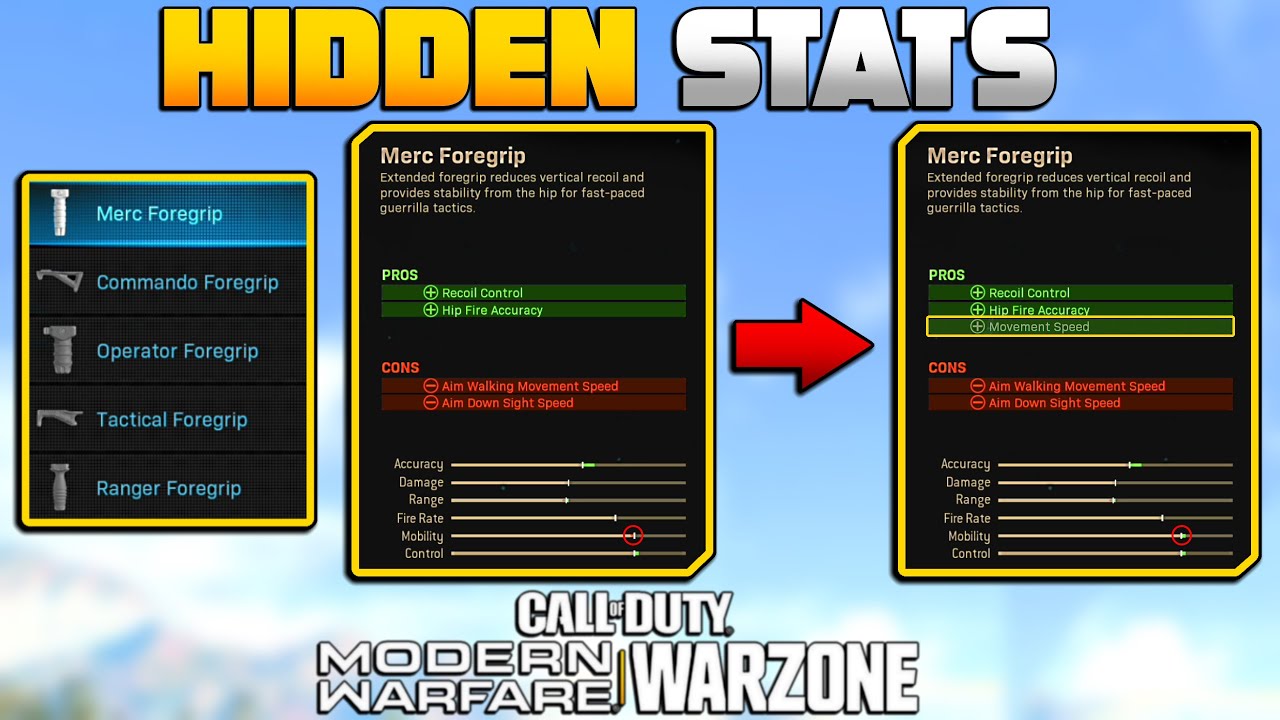 What Every Attachment Actually Does & Secret Stats Modern Warfare Doesn't Tell You | MW Tips | JGOD