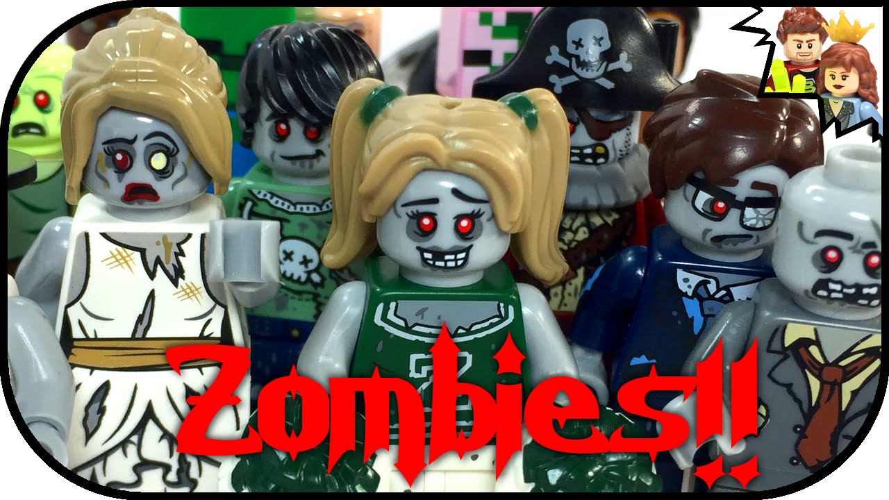 LEGO Zombie Horde Minifigure Collection - BrickQueen