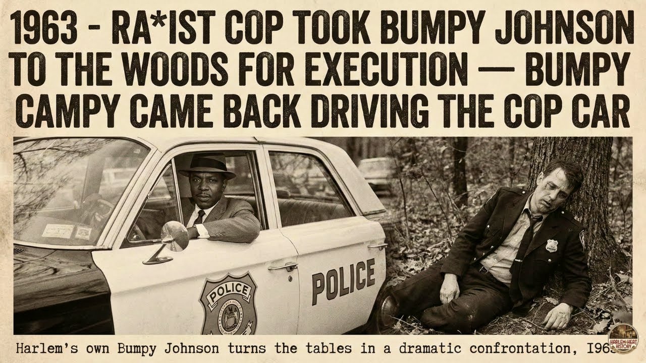 1963: Ra*ist Cop Took Bumpy Johnson to the Woods for EXECUTION — Bumpy Came Back Driving the Cop CAR