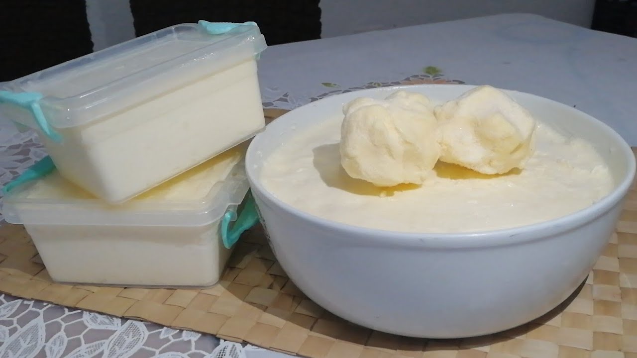 Si te pregaditim TLY Shtëpije 100% bio (Gjalp) Homemade Butter