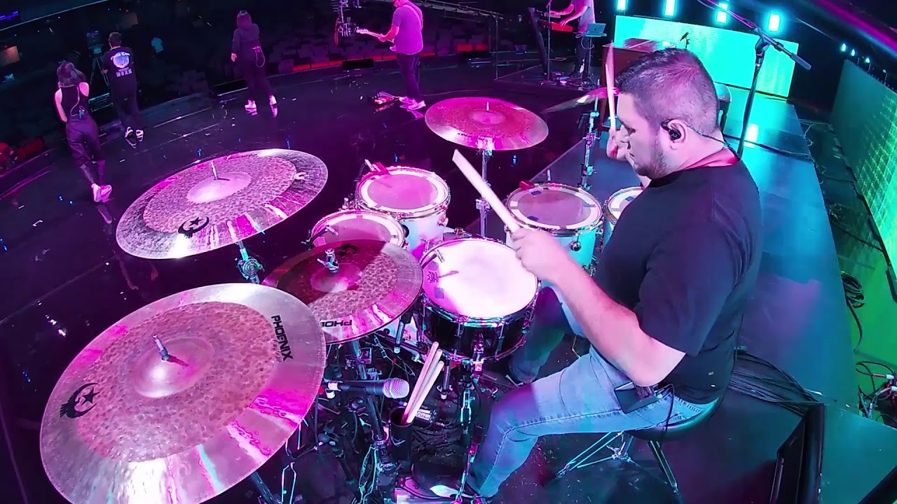 vida tu me das - this is living  hillsong worship  (drum cover) Musica cristiana