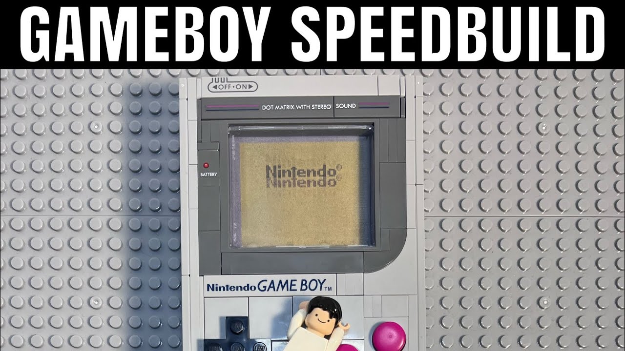 Lego Gameboy (Set 72046) Speedbuild 