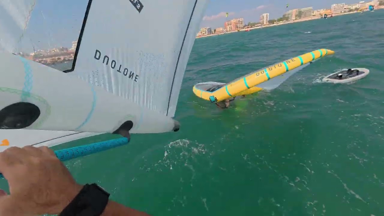 DJI Osmo Action 5 pro Wingfoil test - Can Pastilla 24-08-2025