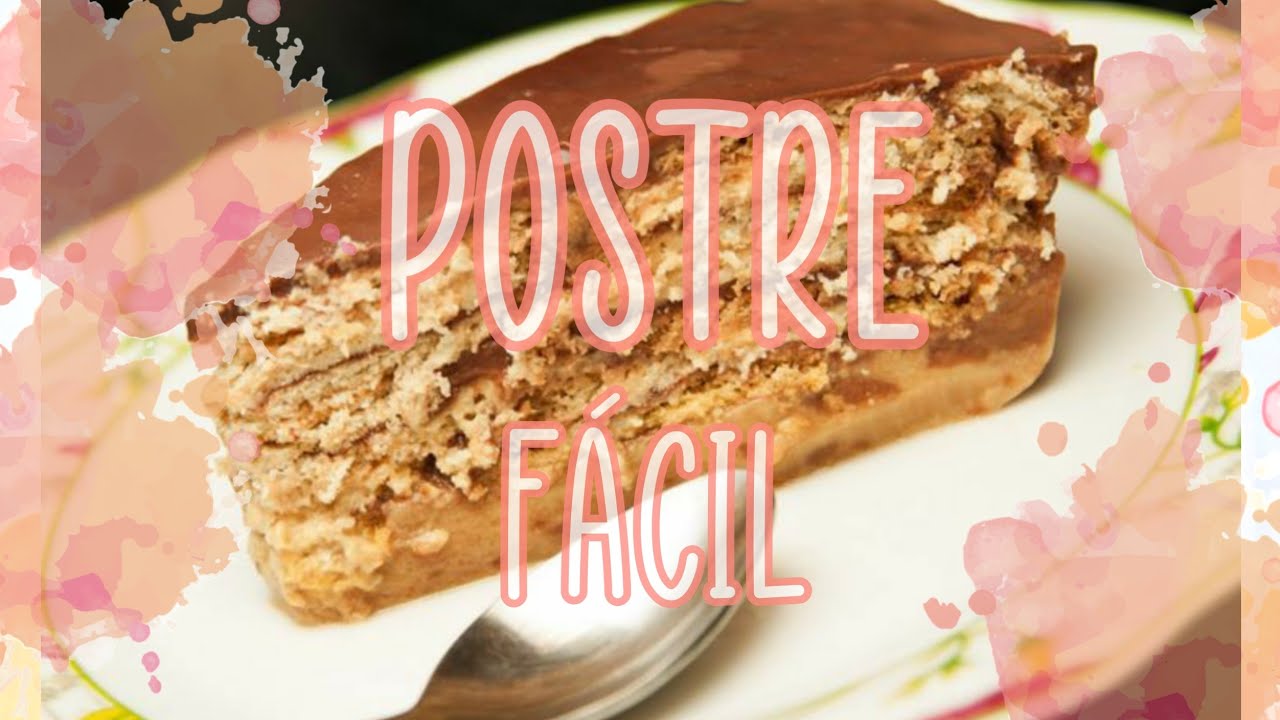 Postre F&aacute;cil con Galletas Maria y Sin Horno!! / Marialis ❤