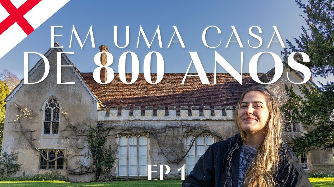 Vivendo DE GRAÇA em uma construção medieval | INGLATERRA - EP 1